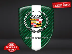 Cadillac Etichetta Autoadesiva Pro Max Resiliente Elegante Layout ST